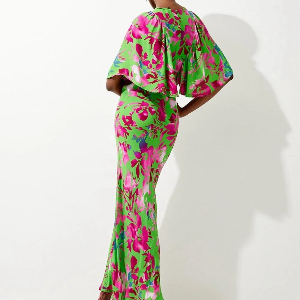 Karen Millen floral dress ,Size 2 - Picture 3 of 9